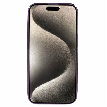 For iPhone 15 TPU Case Sparkly Glitter Electroplating Edge Phone Cover