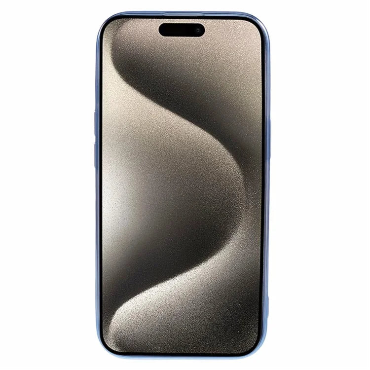 For iPhone 15 TPU Case Sparkly Glitter Electroplating Edge Phone Cover