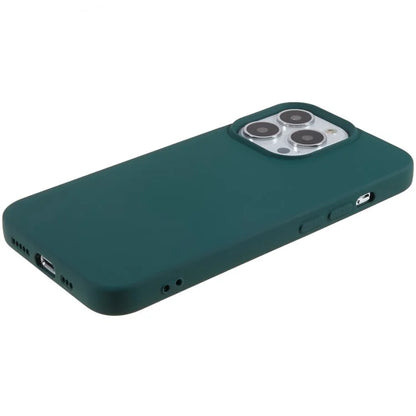 For iPhone 15 Pro Max Cell Phone Case 2.0mm Flexible TPU Drop-proof Protective Cover