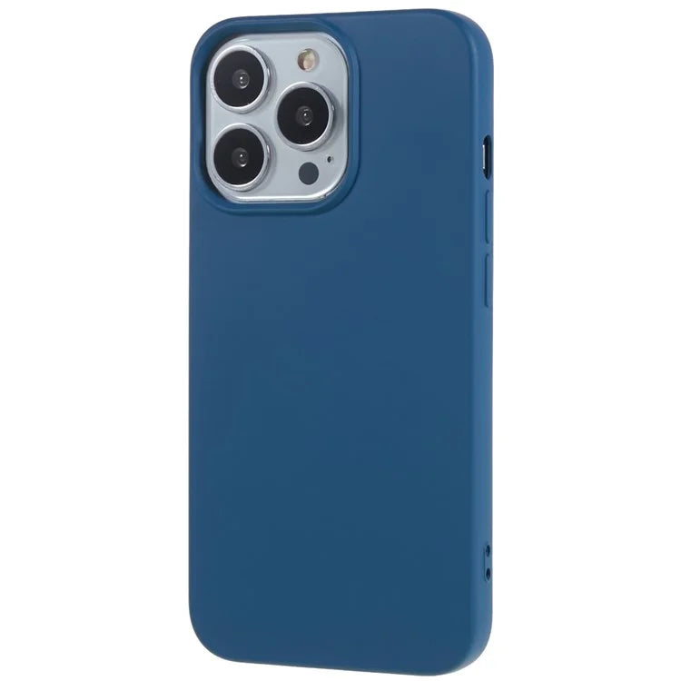 For iPhone 15 Pro Max Cell Phone Case 2.0mm Flexible TPU Drop-proof Protective Cover