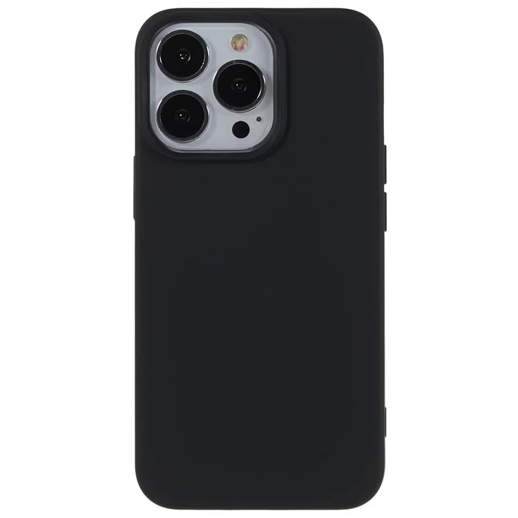 For iPhone 15 Pro Max Cell Phone Case 2.0mm Flexible TPU Drop-proof Protective Cover