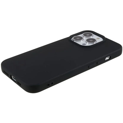 For iPhone 15 Pro Max Cell Phone Case 2.0mm Flexible TPU Drop-proof Protective Cover