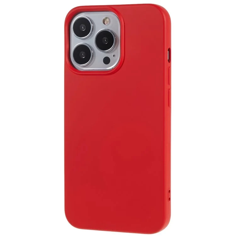 For iPhone 15 Pro Flexible TPU Phone Cover 2.0mm Scratch-resistant Protective Case