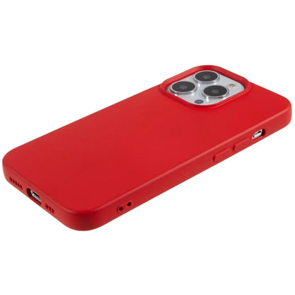 For iPhone 15 Pro Flexible TPU Phone Cover 2.0mm Scratch-resistant Protective Case