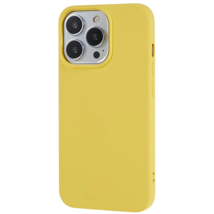 For iPhone 15 Pro Flexible TPU Phone Cover 2.0mm Scratch-resistant Protective Case