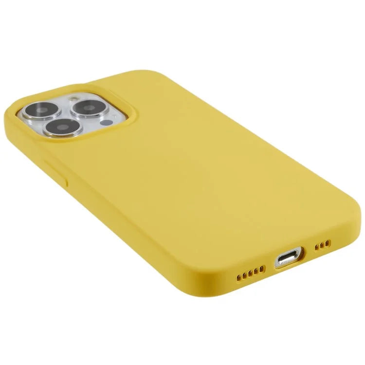 For iPhone 15 Pro Flexible TPU Phone Cover 2.0mm Scratch-resistant Protective Case