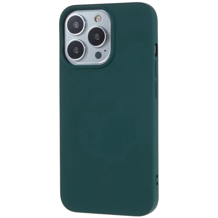 For iPhone 15 Pro Flexible TPU Phone Cover 2.0mm Scratch-resistant Protective Case