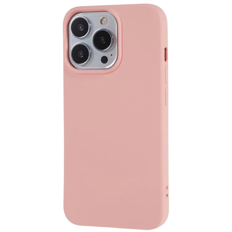 For iPhone 15 Pro Flexible TPU Phone Cover 2.0mm Scratch-resistant Protective Case
