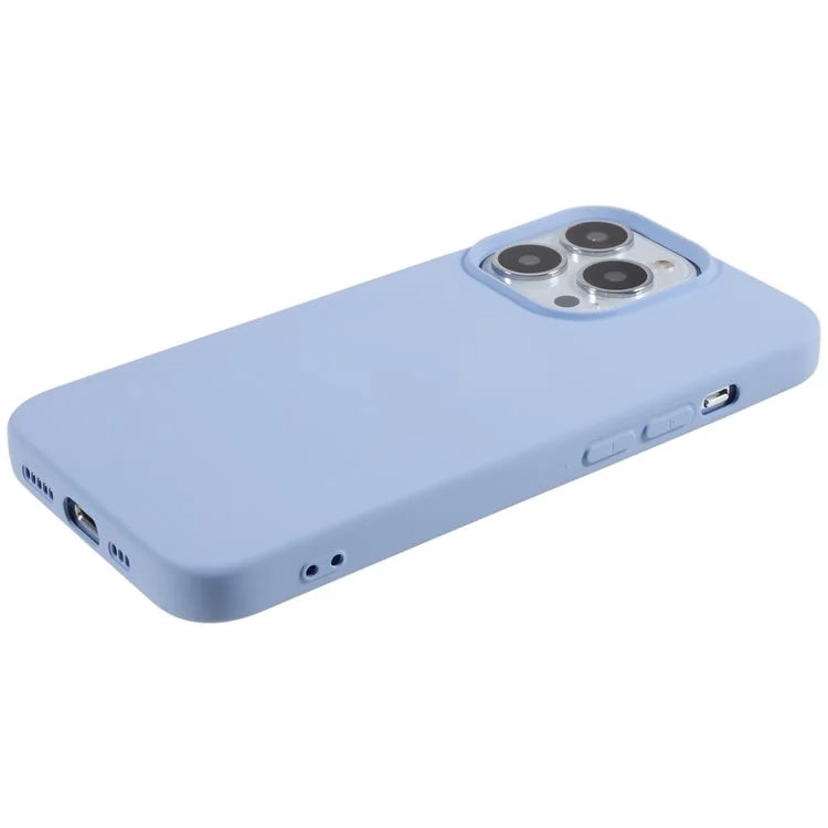 For iPhone 15 Pro Flexible TPU Phone Cover 2.0mm Scratch-resistant Protective Case