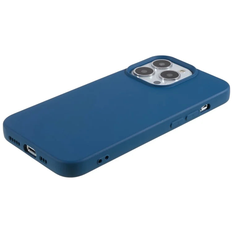 For iPhone 15 Pro Flexible TPU Phone Cover 2.0mm Scratch-resistant Protective Case
