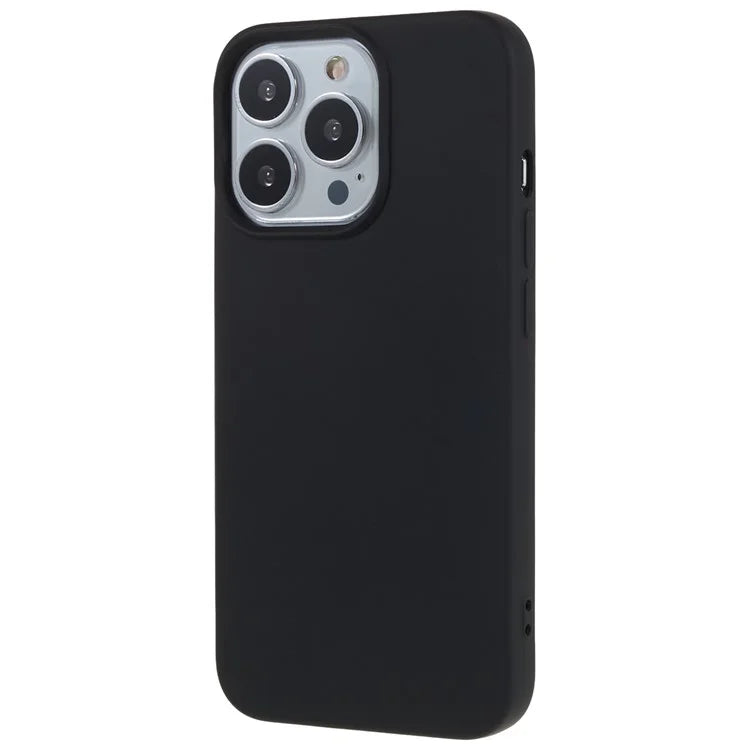 For iPhone 15 Pro Flexible TPU Phone Cover 2.0mm Scratch-resistant Protective Case