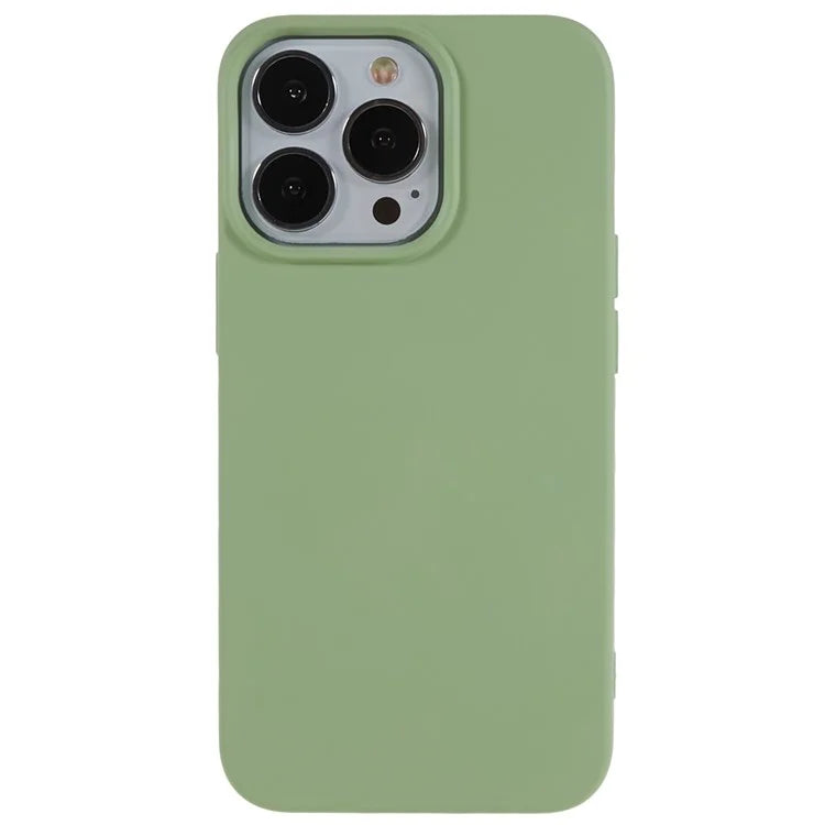 For iPhone 15 Pro Flexible TPU Phone Cover 2.0mm Scratch-resistant Protective Case
