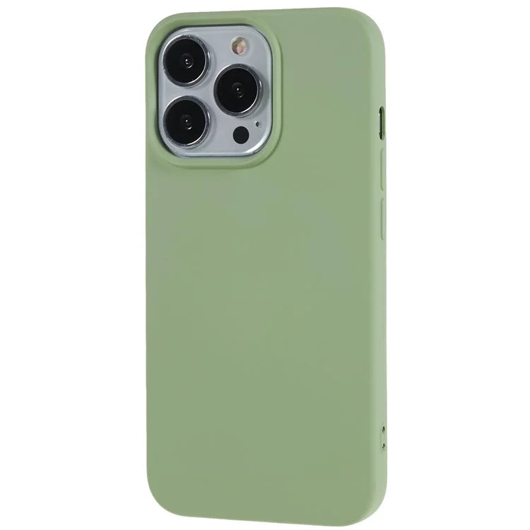 For iPhone 15 Pro Flexible TPU Phone Cover 2.0mm Scratch-resistant Protective Case