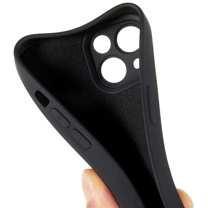 For iPhone 15 Plus TPU Cell Phone Case 2.0mm Flexible Drop-proof Back Cover