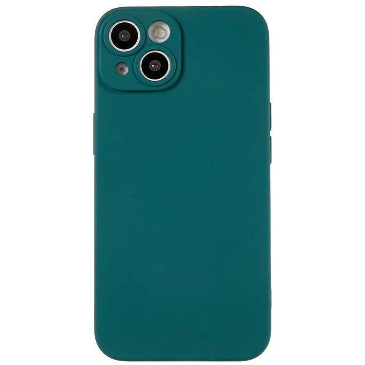 For iPhone 15 Plus TPU Cell Phone Case 2.0mm Flexible Drop-proof Back Cover