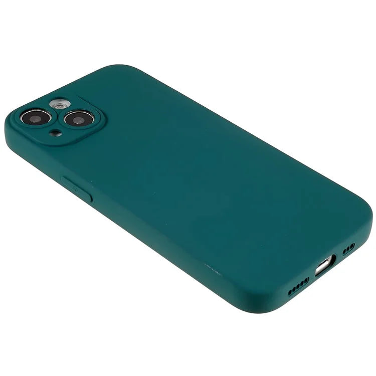 For iPhone 15 Plus TPU Cell Phone Case 2.0mm Flexible Drop-proof Back Cover