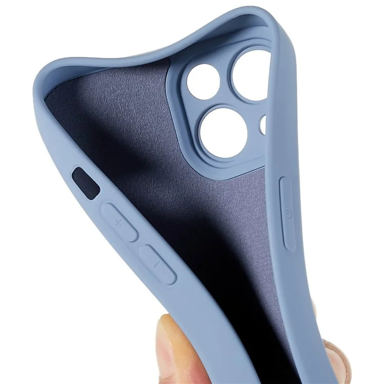 For iPhone 15 Plus TPU Cell Phone Case 2.0mm Flexible Drop-proof Back Cover