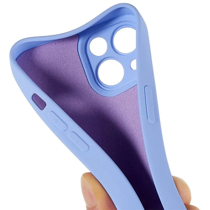 For iPhone 15 Plus TPU Cell Phone Case 2.0mm Flexible Drop-proof Back Cover
