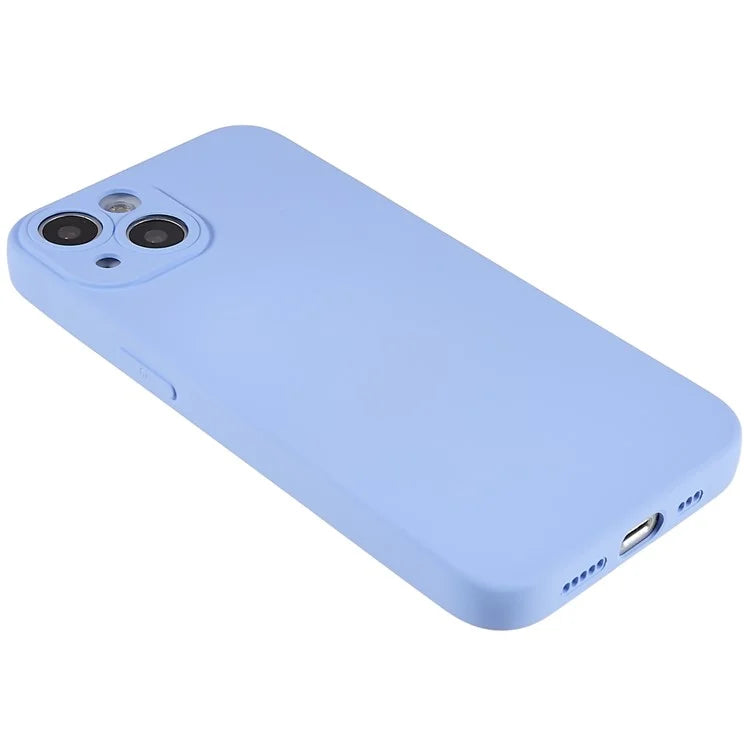 For iPhone 15 Plus TPU Cell Phone Case 2.0mm Flexible Drop-proof Back Cover