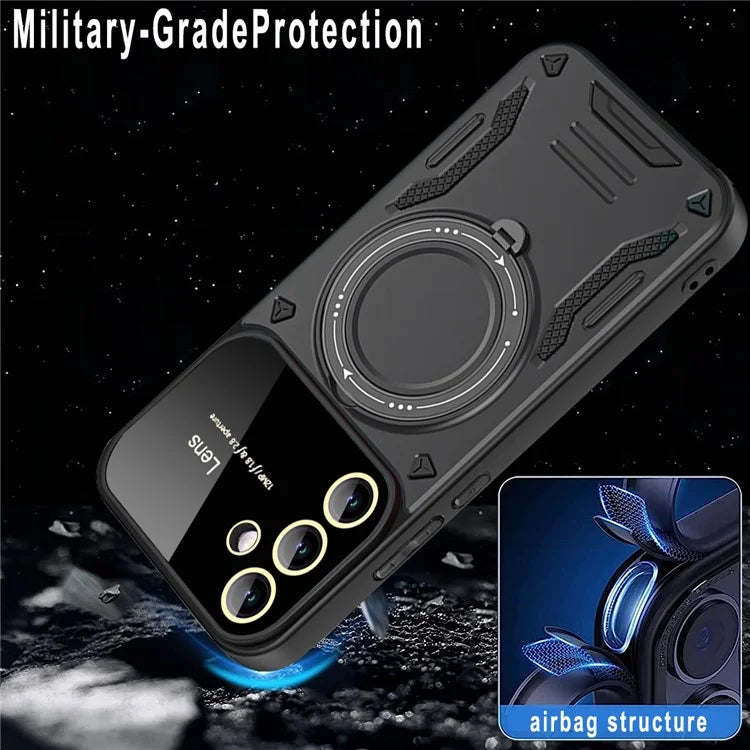 For Xiaomi 12T 5G / 12T Pro 5G / Redmi K50 Ultra Magnetic Case Rotating Kickstand PC+TPU Phone Cover