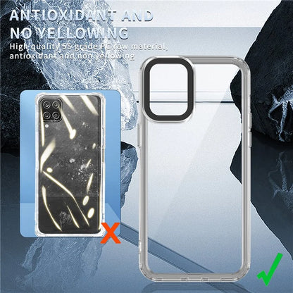 For Samsung Galaxy M53 5G Case Ant-drop PC+TPU Clear Phone Cover
