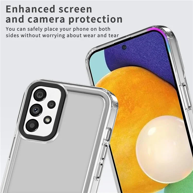 For Samsung Galaxy A23 4G / A23 5G (Global Version) / M13 4G / M23 5G / F23 5G Case PC+TPU Clear Phone Cover