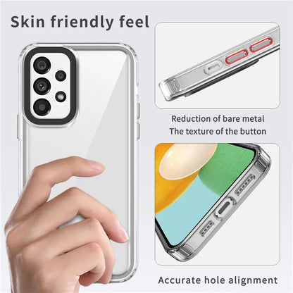 For Samsung Galaxy A23 4G / A23 5G (Global Version) / M13 4G / M23 5G / F23 5G Case PC+TPU Clear Phone Cover