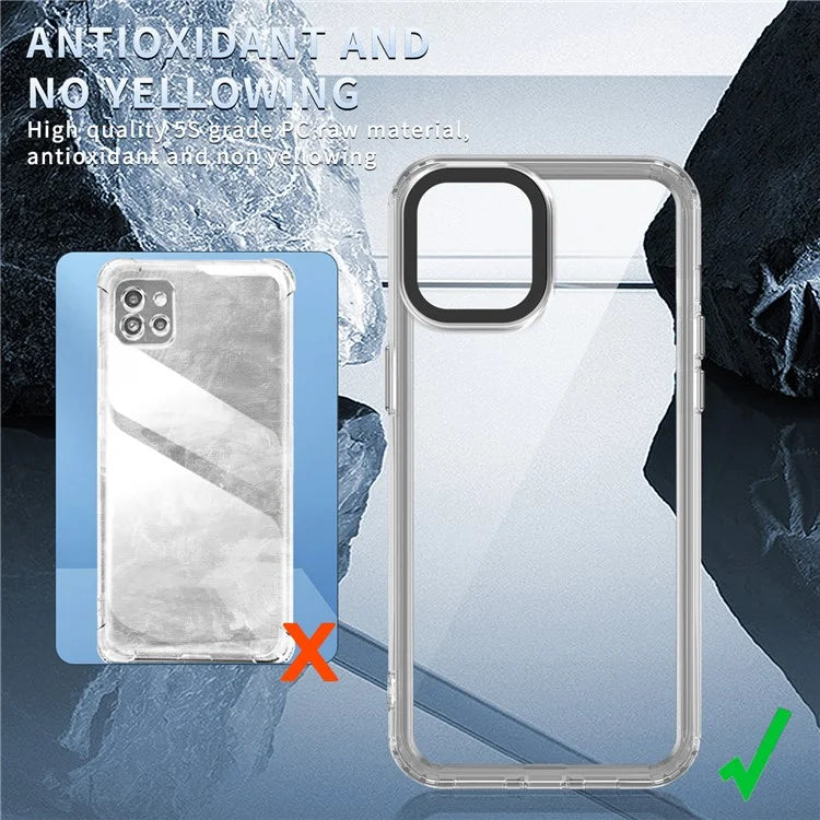 For Samsung Galaxy A05 4G Case PC+TPU Anti-scratch Ultra Clear Phone Cover
