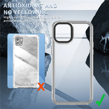 For Samsung Galaxy A05 4G Case PC+TPU Anti-scratch Ultra Clear Phone Cover