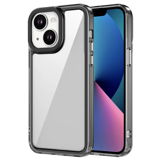 For iPhone 13 Case PC+TPU Protective Phone Cover High Transparency