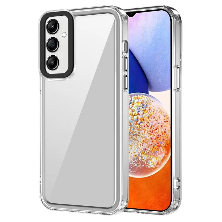 For Samsung Galaxy A15 5G Phone Case PC+TPU Reinforced Corner Clear Back Cover