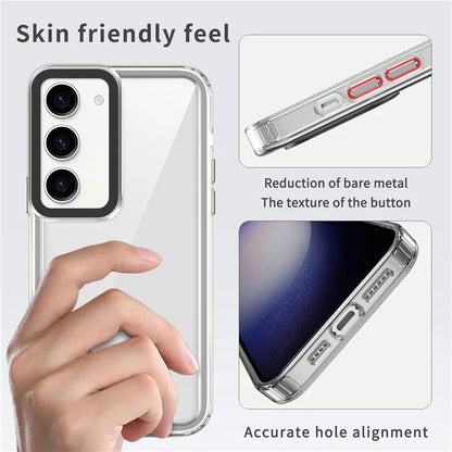 For Samsung Galaxy S23 Case PC+TPU Hybrid Phone Cover Ultra Clear