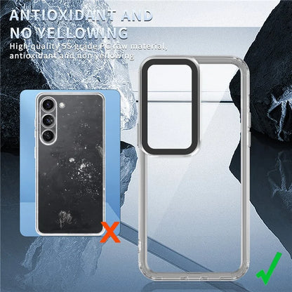 For Samsung Galaxy S23 Case PC+TPU Hybrid Phone Cover Ultra Clear
