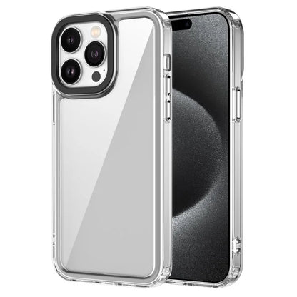 For iPhone 14 Pro Max Case HD Clear PC+TPU Mobile Phone Back Cover