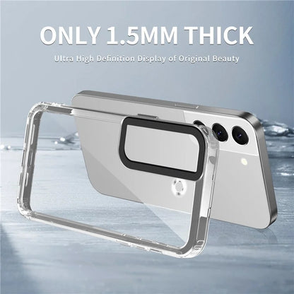 For Samsung Galaxy S22 5G Case Hybrid Design PC+TPU Anti-Fall Phone Cover