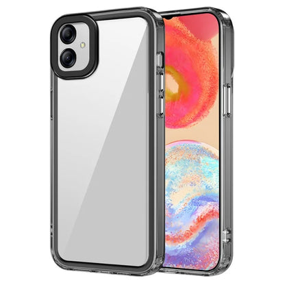 For Samsung Galaxy A04e 4G / M04 4G / F04 4G Case Crystal Clear PC+TPU Anti-Scratch Phone Cover