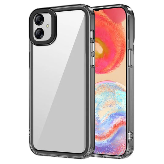 For Samsung Galaxy A04e 4G / M04 4G / F04 4G Case Crystal Clear PC+TPU Anti-Scratch Phone Cover