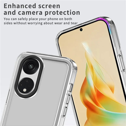 Dustproof Phone Cover for Oppo A1 Pro 5G / Reno8 T 5G PC+TPU Phone Case Anti-Scratch Shell