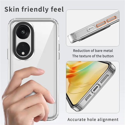 Dustproof Phone Cover for Oppo A1 Pro 5G / Reno8 T 5G PC+TPU Phone Case Anti-Scratch Shell