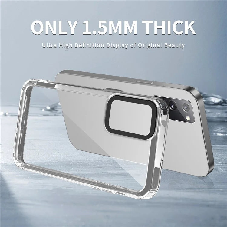 For Samsung Galaxy S20 FE / S20 FE 5G / S20 FE 2022 / S20 Lite Case PC+TPU Clear Back Cover
