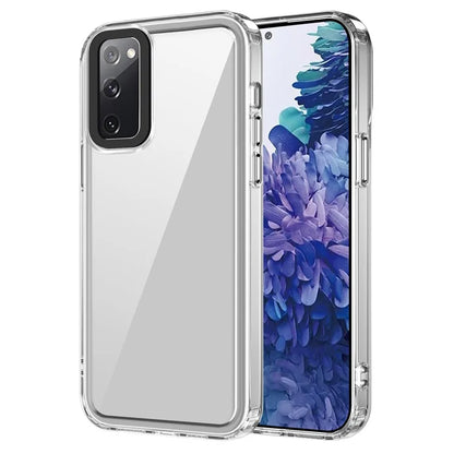 For Samsung Galaxy S20 FE / S20 FE 5G / S20 FE 2022 / S20 Lite Case PC+TPU Clear Back Cover