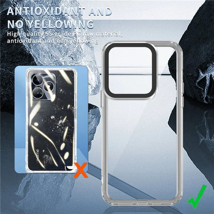 Dustproof Phone Cover for Realme C53 (Global) / Realme Narzo N53 4G Shell HD Clear PC+TPU Case
