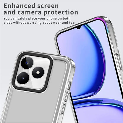 Dustproof Phone Cover for Realme C53 (Global) / Realme Narzo N53 4G Shell HD Clear PC+TPU Case