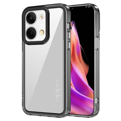 PC+TPU Case for Oppo Reno9 5G / Reno9 Pro 5G Cover Shockproof Phone Shell Black