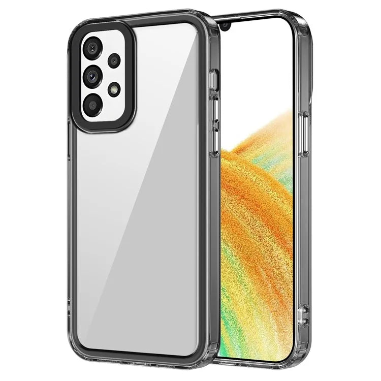 For Samsung Galaxy A33 5G Shockproof Cases PC+TPU Clear Phone Cover
