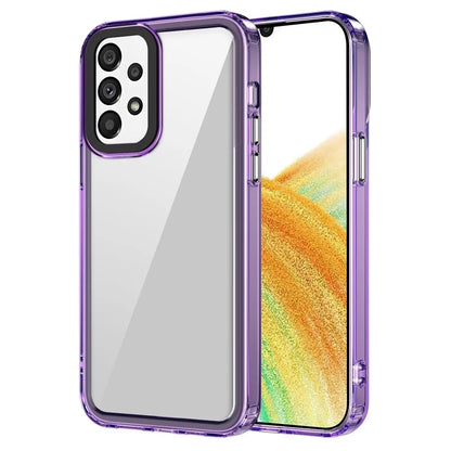 For Samsung Galaxy A33 5G Shockproof Cases PC+TPU Clear Phone Cover