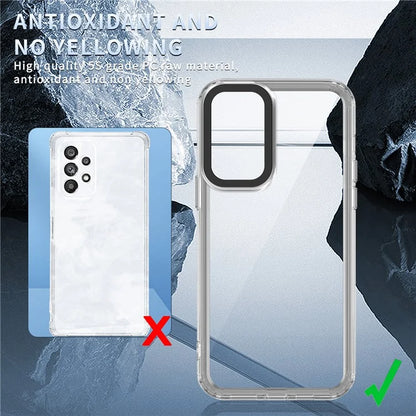 For Samsung Galaxy A33 5G Shockproof Cases PC+TPU Clear Phone Cover
