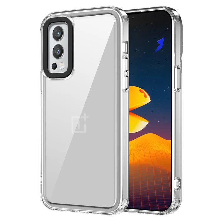 For OnePlus Nord 2 5G Case PC+TPU Impact Resistant Smart Phone Cover