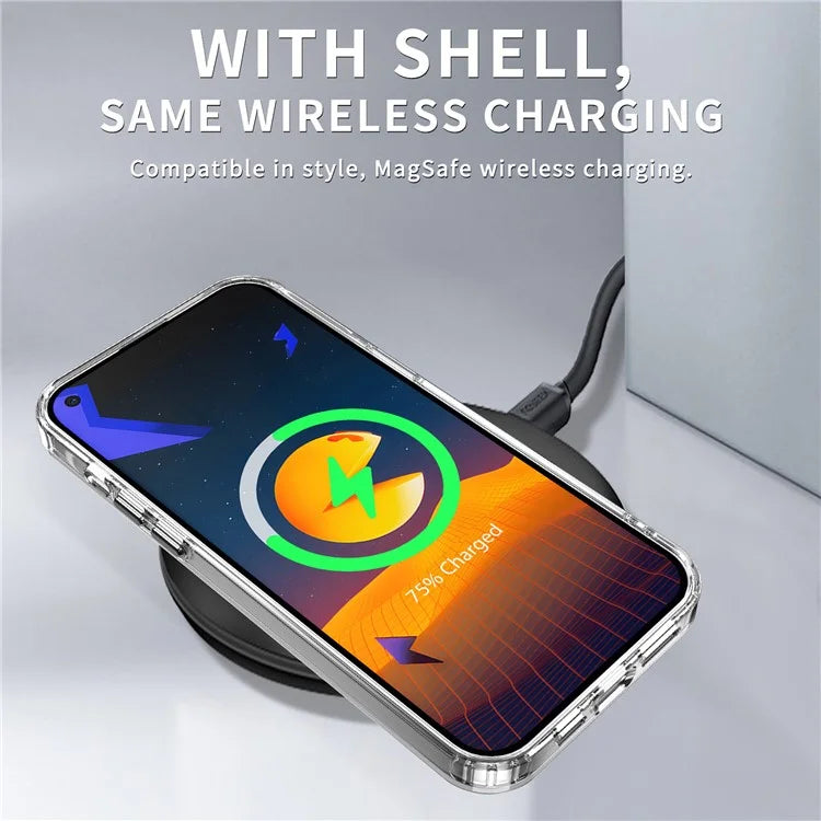 For OnePlus Nord 2 5G Case PC+TPU Impact Resistant Smart Phone Cover