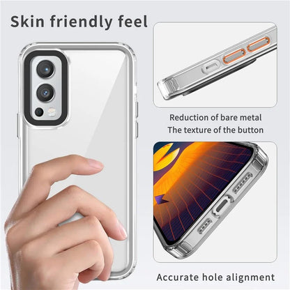 For OnePlus Nord 2 5G Case PC+TPU Impact Resistant Smart Phone Cover